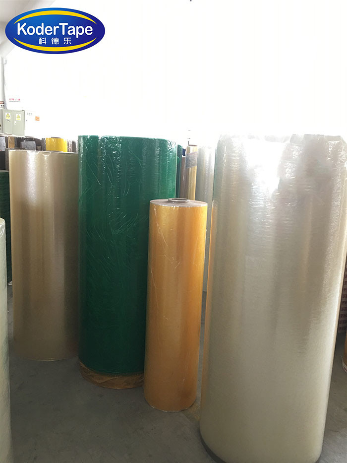 Clear Bopp Pressue Sensitive Acrylic Adhesive Tape Jumbo Rolls 1280mm*4000m