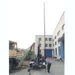 10m locking pneumatic telescopic mast 70kg payloads-mobile telecom mast tower