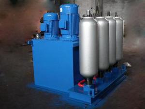 hydraulic power pack with accumulator