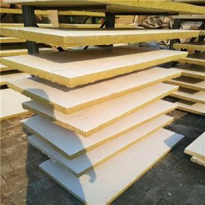 Low Density Rock Wool Insulation Board Lightweight With Heat Preservation