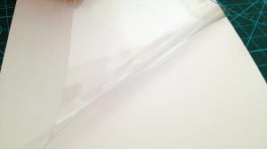 China Transparent 105gsm Cold Lamination Film PVC Photographic factory