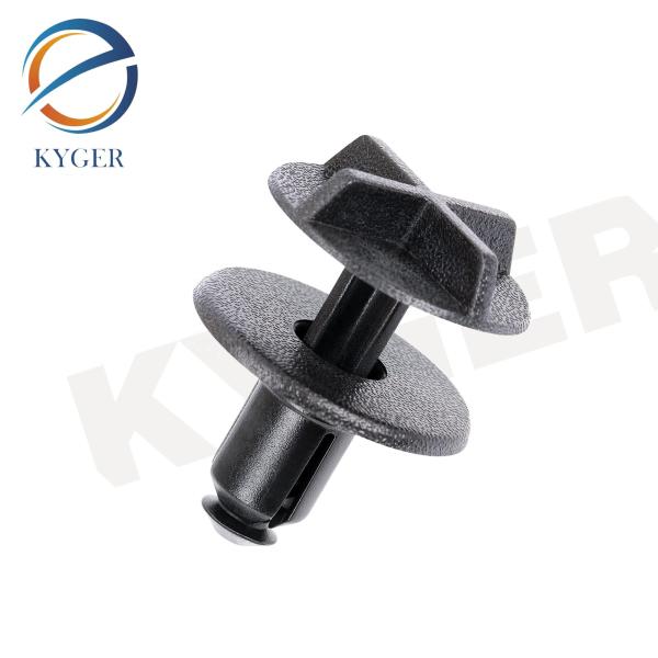 LR024316 Auto Fastener Plastic car clips Battery Cover Panel Clip Black Nylon