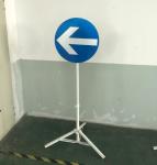 8 Directions Adjustable Reflective Traffic Signs 1-2 Meters Height