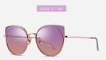 KIDS CAT EYE LENS METAL FRAME PC DESIGNER NON PORLARIZED SUNGLASSES