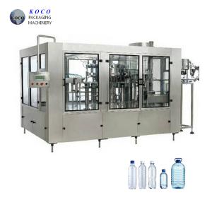 China PET Small Bottle Automatic Filling Capping Pure Drinking Mineral Water Bottling Plant Machine factory