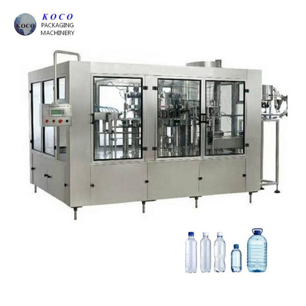 Full Automatic Complete Drinking Mineral pure Water bottle filling machine water
