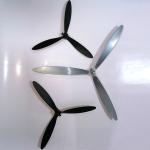 OEM/ODM custom made industrial Aluminium three fan blade for fan assessories