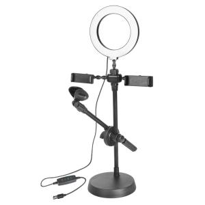 China 3.5 Inch ROHS 11 Levels Tripod Selfie Ring Light factory