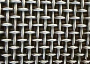 China 316 Woven Filters Stainless Steel Crimped Wire Mesh 30 Degrees factory