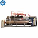 4ton 300hp 4000kg Energy Saving Fire Tube Gas Oil Steam Boiler for Rubber