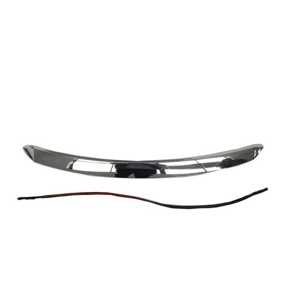 Car Accessories HILUX ROCCO Bottom Front Bumper Skid Molding Cover Trim Chrome