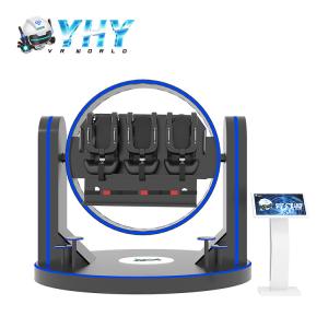 China Big Pendulum Game 9d Vr Roller Coaster Simulator 42'' Screen factory