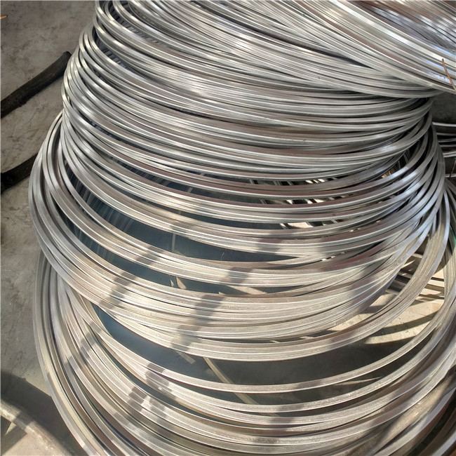 BS EN DIN 60SiCrV7 1.8153 Cold Rolled or Drawn Flat Alloy Steel Wire For Spring