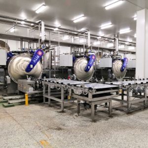 Heat Sterilization Fully Automatic Double Door Sterilization Retort Based on