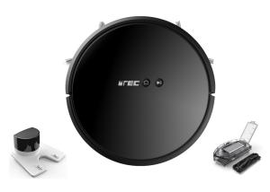 China 2600MAH Battery Automatic Vacuum Cleaner Robot Dry Wet Sweeping 1800PA Sunction factory