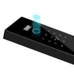 Fingerprint Titanium Alloy Keyless Anti Theft Smart WIFI Door Lock