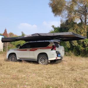 China Custamazible 2.5m 270 Degree Roof Rack Awning For Outdoor Entertainment factory