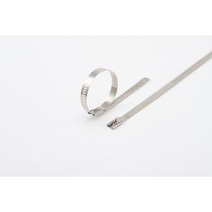 Self Locking Stainless Steel Banding Strap 19mm High Tensile Strength