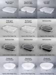 Disposable PP Lunch Box To Go Container 750ml Microwave For Food Packaging