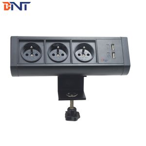BNT multifunctional office socket with usb charger / table socket box for office