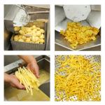 380v Small Scale Lays Potato Banana Chips French Fries Making Machine Production