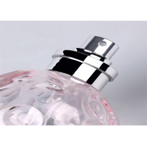 Customized Spherical Clear Glass Spray Perfume Bottle 50ml 100ml Capacity