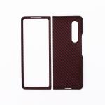 Black Color Aramid Fiber Phone Case For Samsung Galaxy Z Fold 3