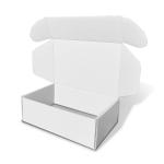 CMYK Color Custom Printed Corrugated Box For Garment Clothing Underwear Shipping