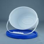 Customizable Oval Plastic Bucket - Durable Perfect