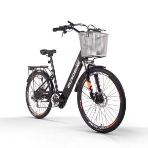 China 350w Women Electric Bikes Female 6 Inch Step Through Ebikes For Short Women factory