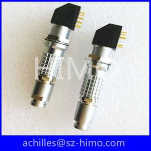 lemo 1B 2-pin push-push self-locking connector