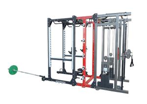 China Professional Commercial Multi Station Gym Equipment , Cable Power Combo Rack Machine factory