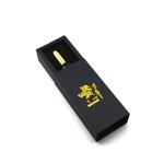 High Quality Black Paper Embossing Logo Car Gift Set Box Bottle Solid Perfume