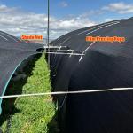 Hot Galvanized Blackout Tunnel Green House Hot House Shade Net Greenhouse For