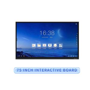 China 75 Inch Smart Interactive Digital Teaching Board for School Electronic Science Education Children Whiteboard factory