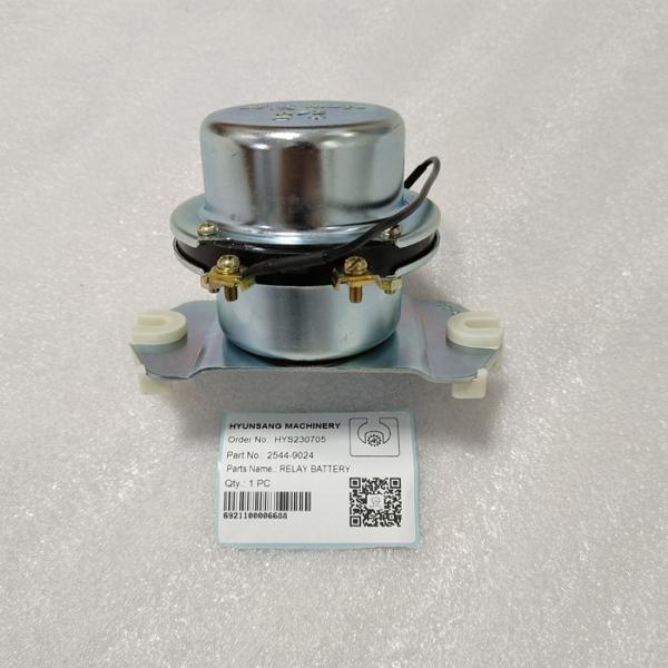 Hyunsang Parts Excavator Parts Relay Battery 2544-9024 25449024 0808830000 For