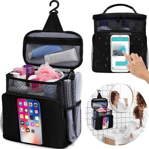 China Black And Pink Thermal Insulated Rectangular Toiletry Travel Organizer For Food factory