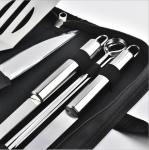 Barbecue Tools 9 Pieces Stainless Steel Grill Set Combined With Outdoor Barbecue