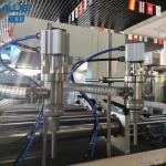 SUS 304 Double Nozzle Piston Filler Semi Automatic Paste Dispenser For Oil Cream