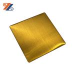 Mill Edge Brushed Stainless Steel Sheet 0.7 Mm Grand Metal For Hotel Restaurant