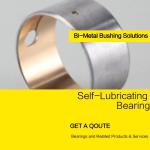 SAE-797 / CuPb10Sn10 | Bimetal Bearings - VIIPLUS SELF-LUBRICATING BRONZE