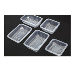 Plastic boxed container tray round heterosexual square customized tray Sealer