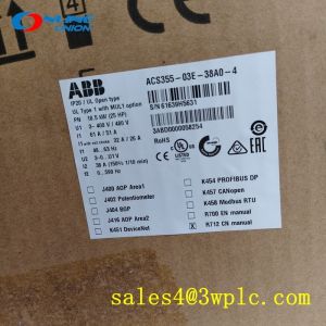 ACS355-03E-38A0-4 3AUA0000058194 ABB compact, versatile AC drive