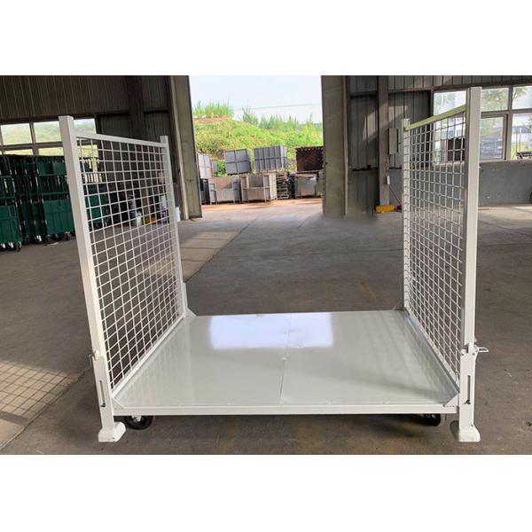 China Collapsible Tier Rack Pallet Stacking Frames For Warehouse Mobile Stacking Racks factory