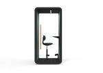 Excellent soundproof booth round angle silent booth every color options super