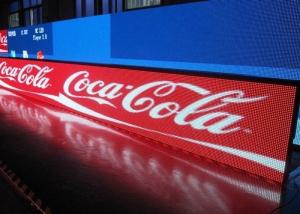 China Ultra Thin P8mm Weatherproof 192x120 Dot LED Advertising Boards factory