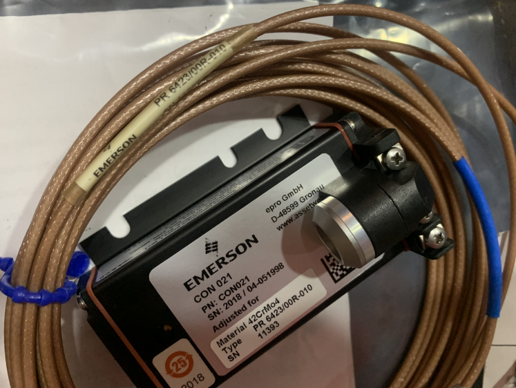 PR6423/00R-010 CON021 Emerson Epro 8mm Eddy Current Sensor Cable