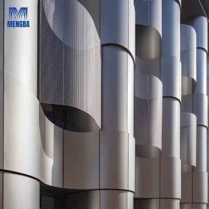 China Stadiums Aluminium Exterior Wall Cladding 1mm / 2mm Thickness Column Cover factory