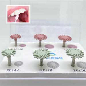 China Carton Packaging Dental Rubber Diamond Polisher Coarse / Medium / Fine Grit factory