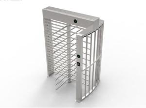 Single Access Control Turnstile Gate High Speed AC220V/110V Full Height Turnstile